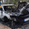 Roban un coche, pagan en locales de ocio con las tarjetas que había dentro, tienen un accidente y lo incendian para no dejar huellas