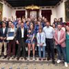 Rúa y recepción en el Ayuntamiento para celebrar la Copa de Europa del Atticgo Elche