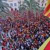 Se desata la euforia en Elche, Santa Pola y Crevillent con el triunfo de España en la Eurocopa