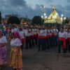 La procesión y el castillo de fuegos artificiales cierran las fiestas de la Virgen del Carmen en Santa Pola