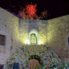 La lluvia no desluce la Ofrenda de Flores a la Virgen de Loreto en Santa Pola